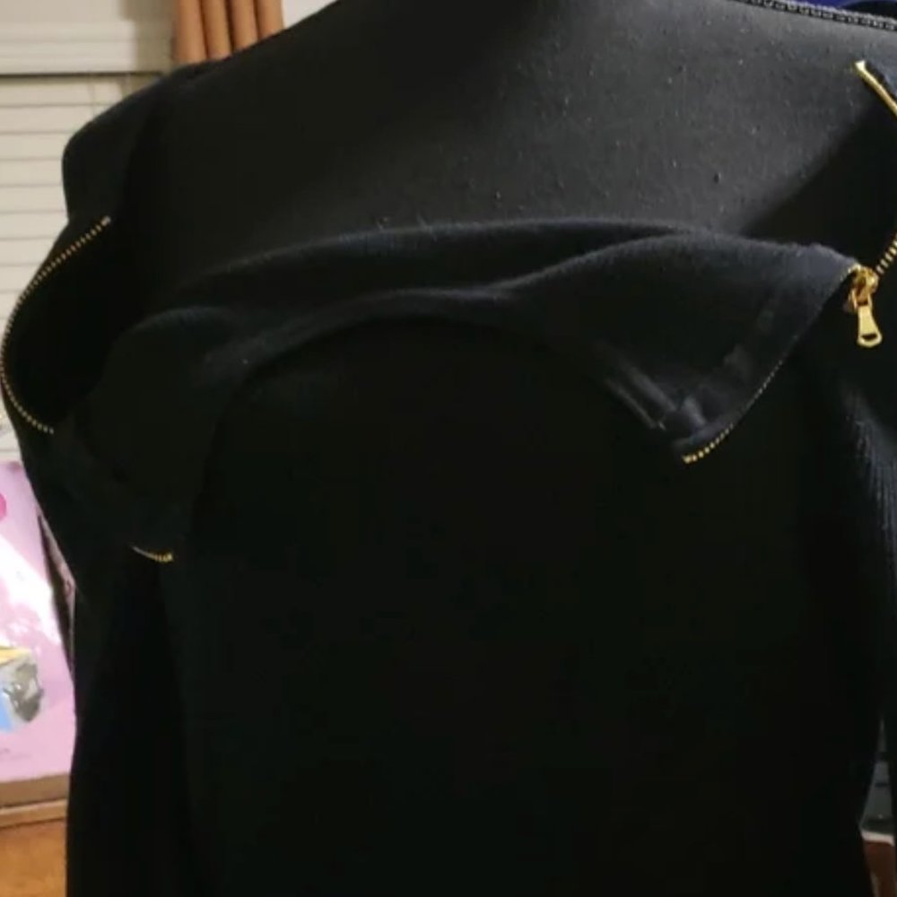 INC sweater dress long sleeve zippers - Picture 5 of 6